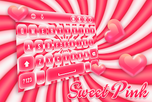 Sweet Pink Keyboard Screenshot 0