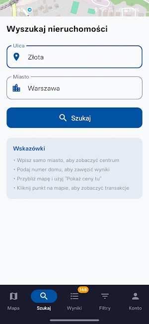 Ceny Na Mapie: Nieruchomości Screenshot 1