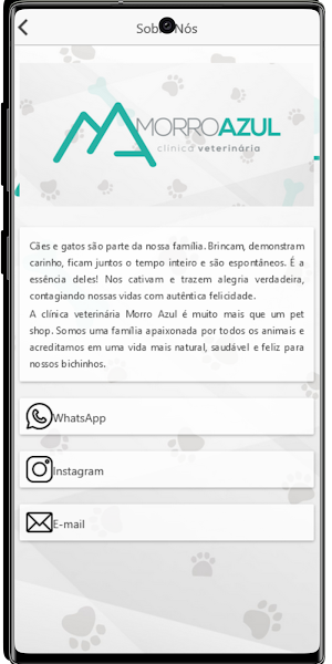 Clínica Veterinária Morro Azul Screenshot 1