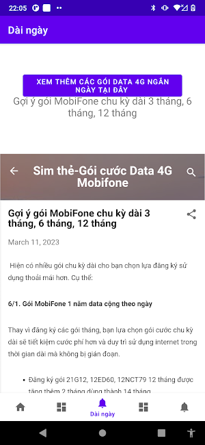 Đăng ký 4G Mobifone 2023 Screenshot 3