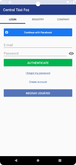 Central Táxi Foz Screenshot 1