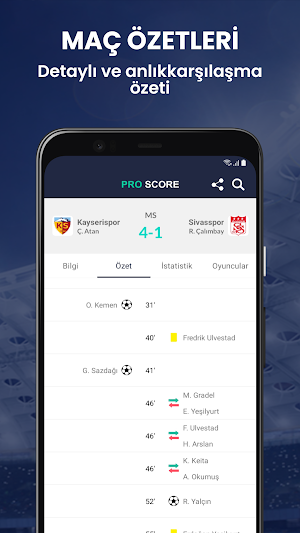 Pro Score Screenshot 3