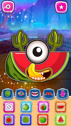 Watermelon Fruit Monster Dance Screenshot 0