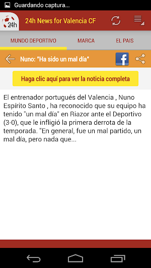 24h News for Valencia Screenshot 2