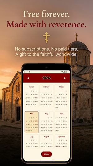 Orthodox Calendar 2026 - 2035 Screenshot 3