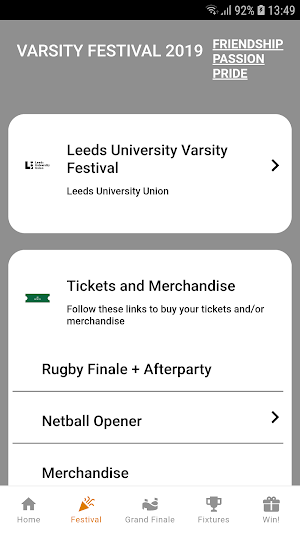 Leeds Varsity 2019 Screenshot 2