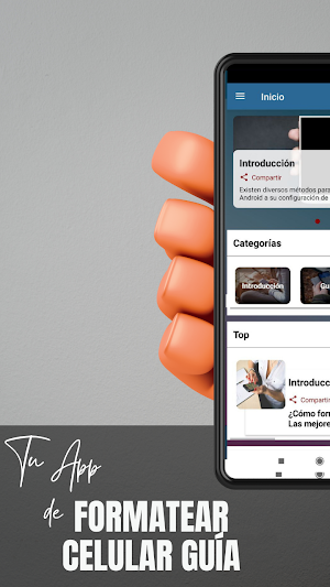 Cómo Formatear un Celular Guía Screenshot 2