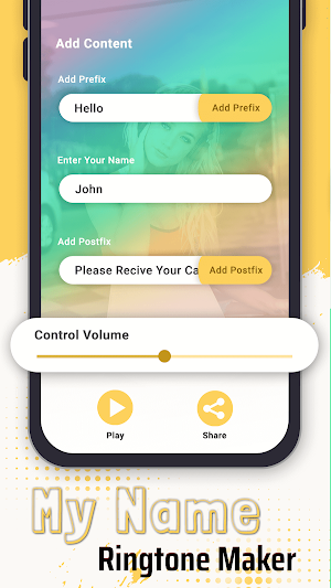 My Name Ringtone Maker With Music - MP3 Ringtone Screenshot 2