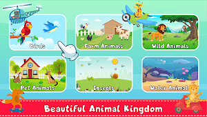 Animal Sound for kids learning Screenshot 1