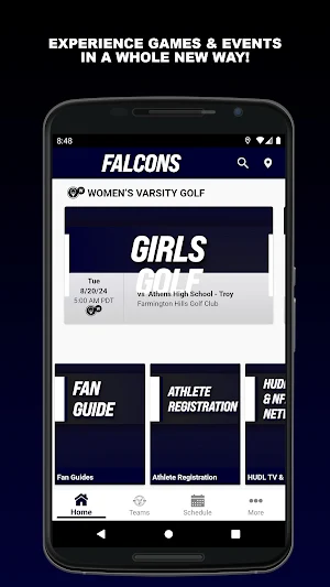 Farmington Falcons Athletics Screenshot 0