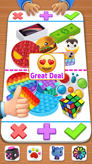 Fidget Trading pop it: Calming Game & Satisfying Screenshot 0