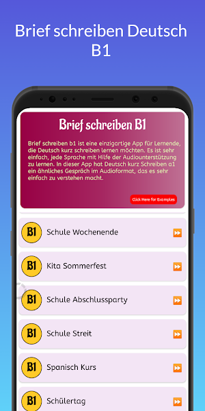 Brief schreiben Deutsch B1 Screenshot 2