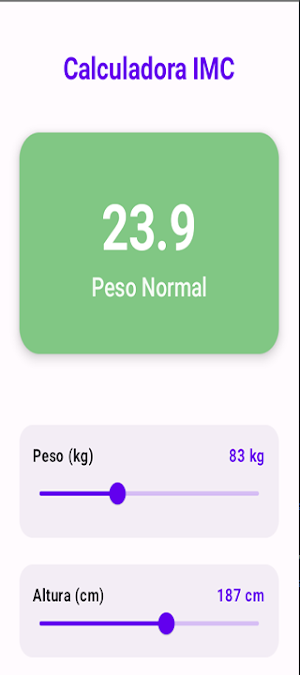 Calculadora IMC 2.0 Screenshot 0
