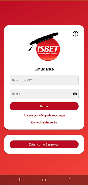 ISBET - Conecta Screenshot 0
