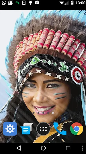 american indian wallpaper Screenshot 1