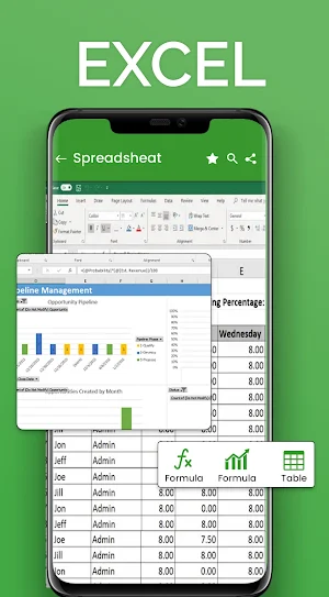 XLSX viewer: Excel Reader Screenshot 2