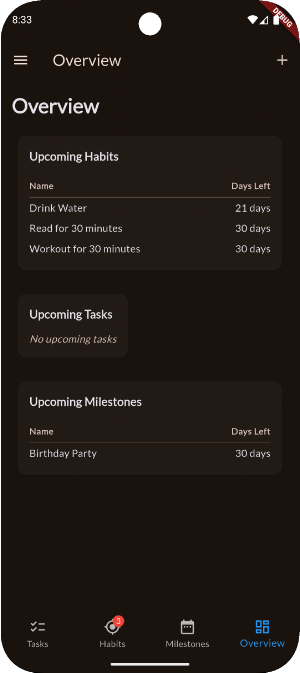 HabitBliss Screenshot 0