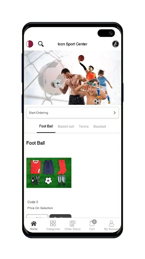 Icon Sports Center Screenshot 2