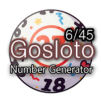gosloto 6/45 - Генератор чисел