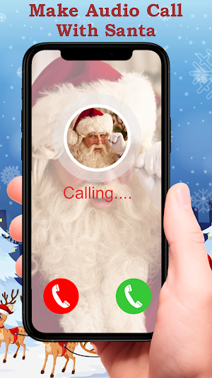 Call from Santa Claus: prank Screenshot 0