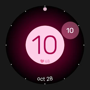 Bubble Colors Watch Face Screenshot 3