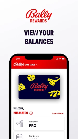 Bally Rewards Screenshot 1