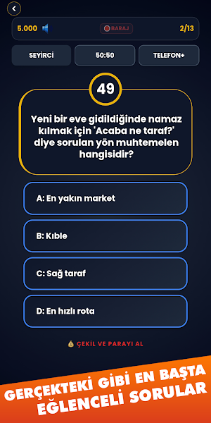 Milyoner Başlıyor: Dini Bilgi Screenshot 0
