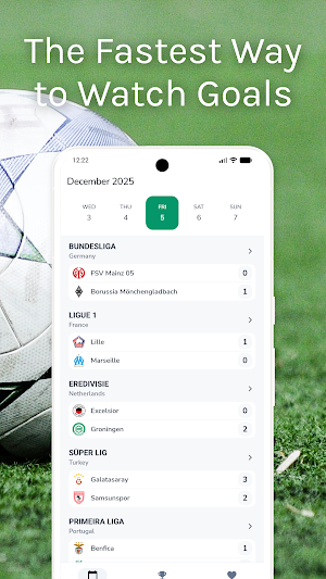 Soccer Goals & Highlight Clips Screenshot 2