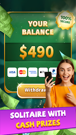 Solitaire Royale:Win Real Cash Screenshot 0