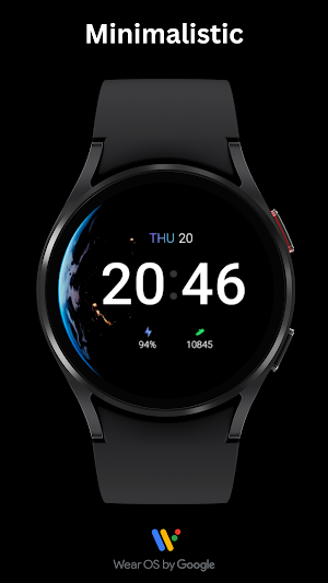 Dark Earth Watch Face Screenshot 2