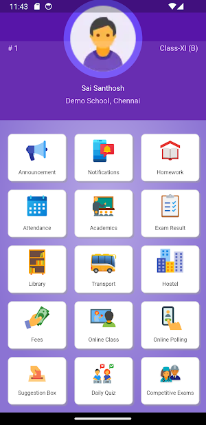 VirtueSkool Parent App Screenshot 2