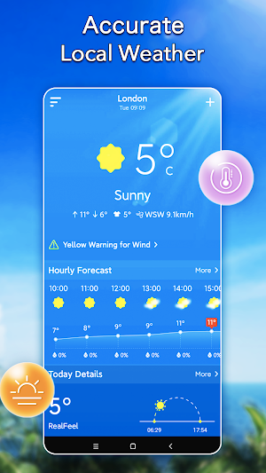 Local Weather Forecast - Live Alert Radar & Widget Screenshot 0