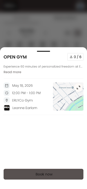 ERLYCo Gym Screenshot 1