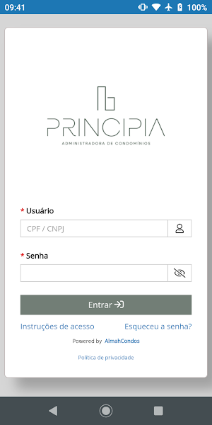Principia Administradora Screenshot 1