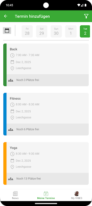 VIBES FITNESS Screenshot 3