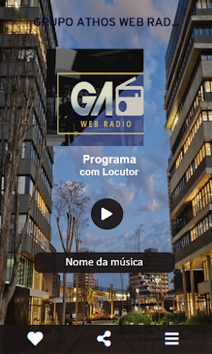 Grupo Athos Web Radio Screenshot 0