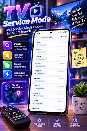 Tv Service Mode Screenshot 1