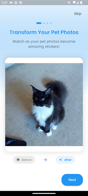 PetToon AI Pet Sticker Creator Screenshot 0
