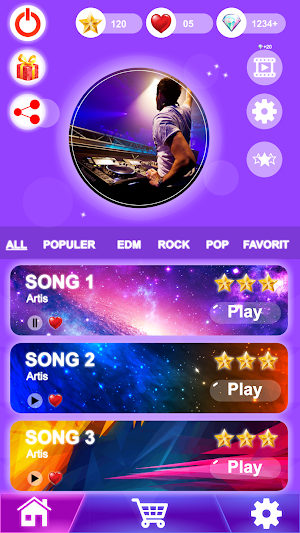 T3ddy Piano Game Tiles Screenshot 0