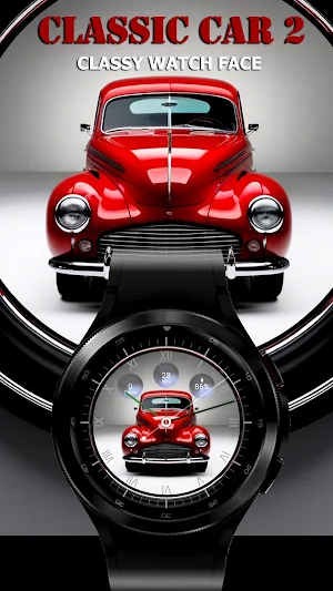 Classic Car 2 - Watch Face Screenshot 0