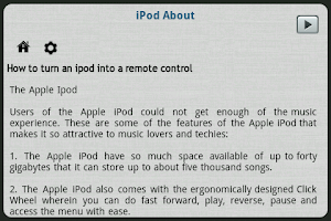 iPod About Screenshot 3