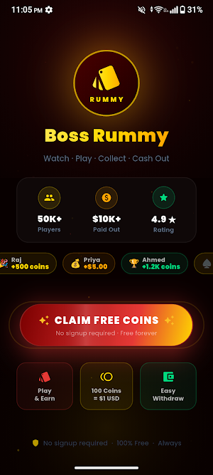 Boss Rummy Screenshot 0