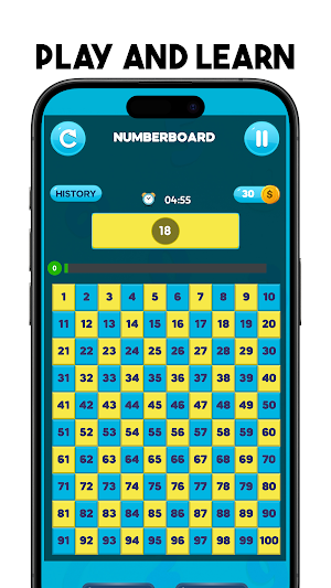 Stepup Numberboard Screenshot 1