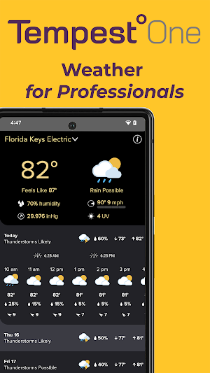 TempestOne Weather Screenshot 0