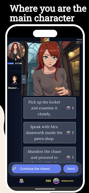 LoreBrain: AI Stories You Play Screenshot 1
