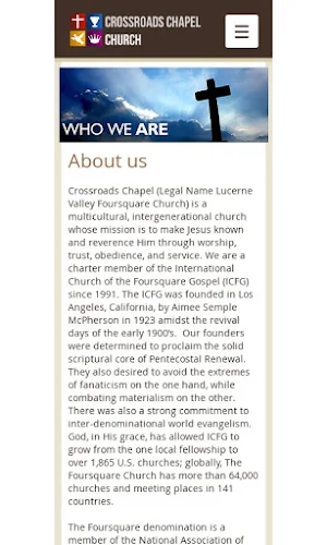 Crossroads Chapel Screenshot 0