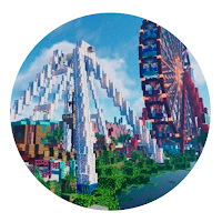 Dufan theme park map for mcpe