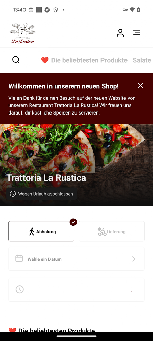 Trattoria La Rustica Screenshot 0