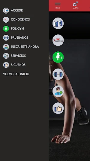 Top Fitness Screenshot 1