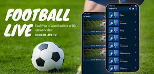 Football Live TV HD Screenshot 1